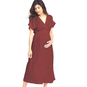 Hatch The Carolina Dress Burnt Sienna Size 2
